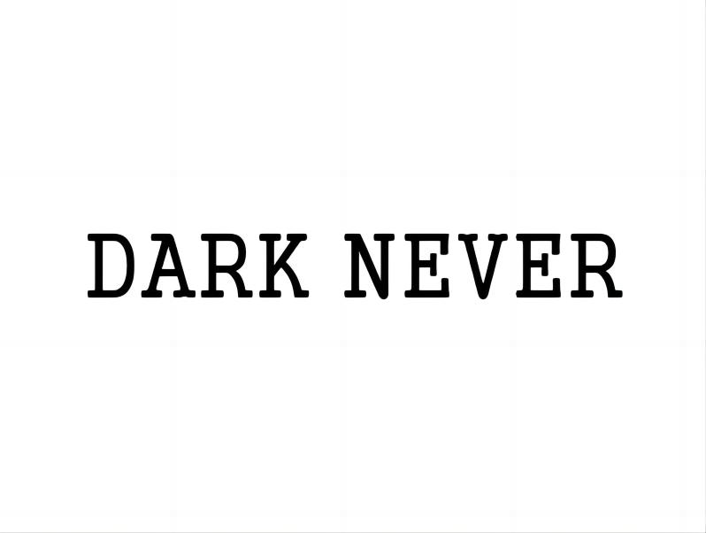 DARK NEVER