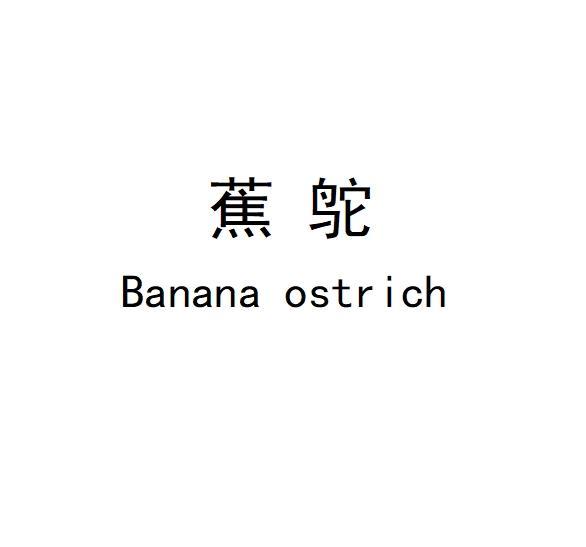 蕉鴕 BANANA OSTRICH