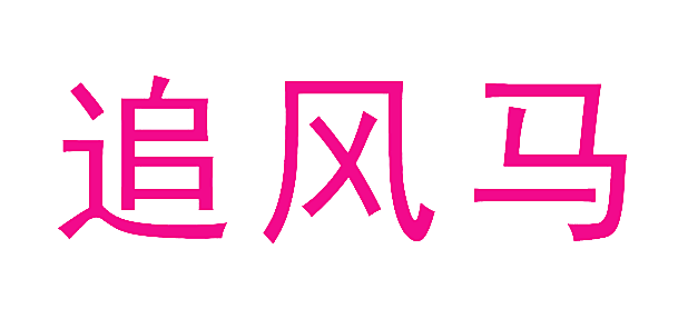 追风马