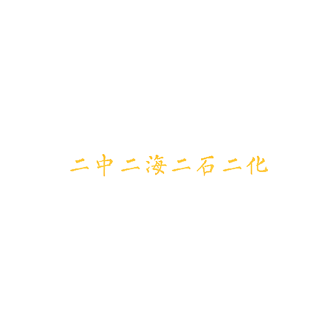 二中二海二石二化