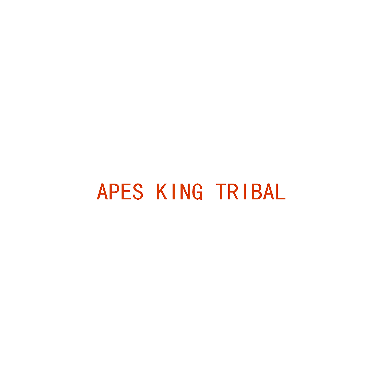 APES KING TRIBAL