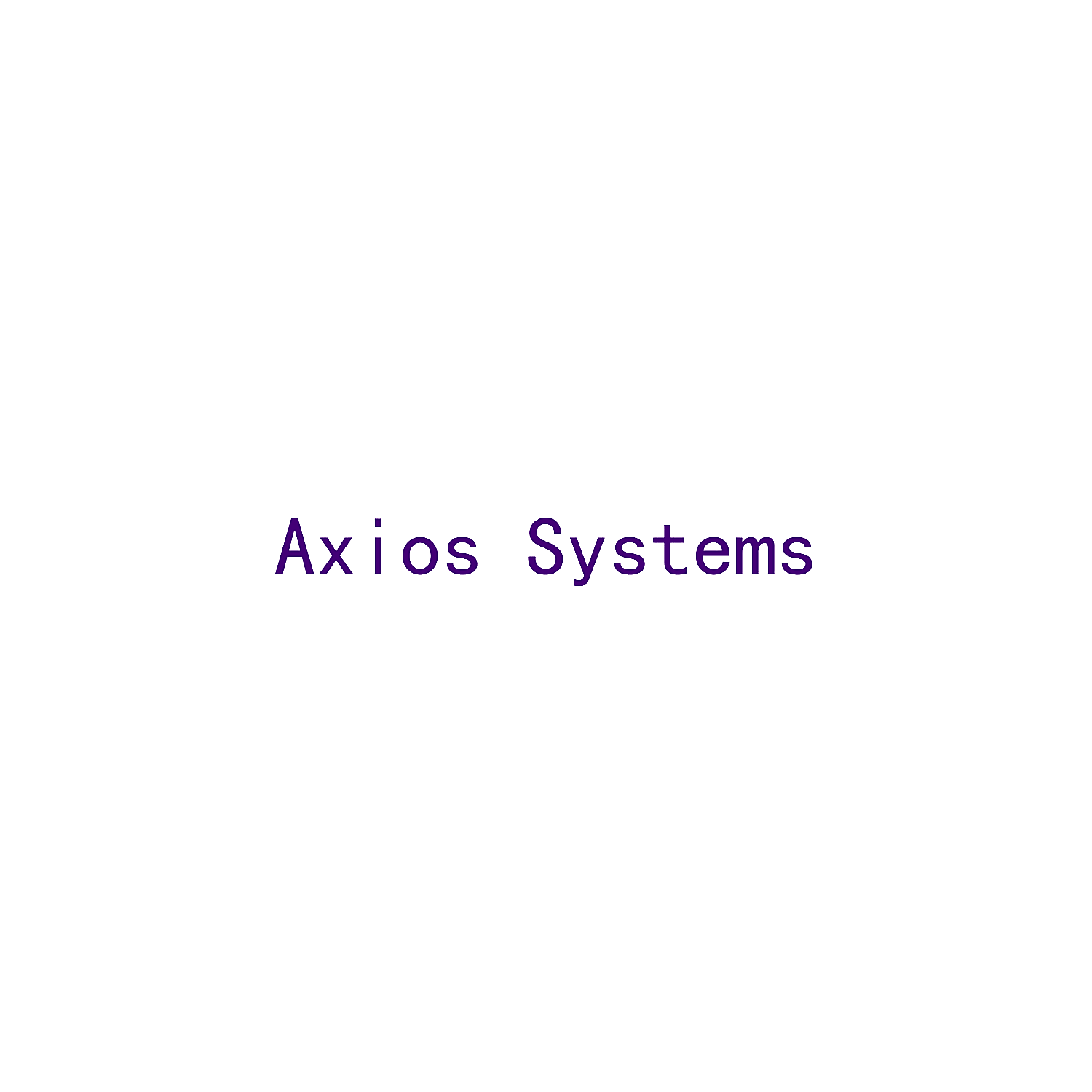 AXIOS SYSTEMS